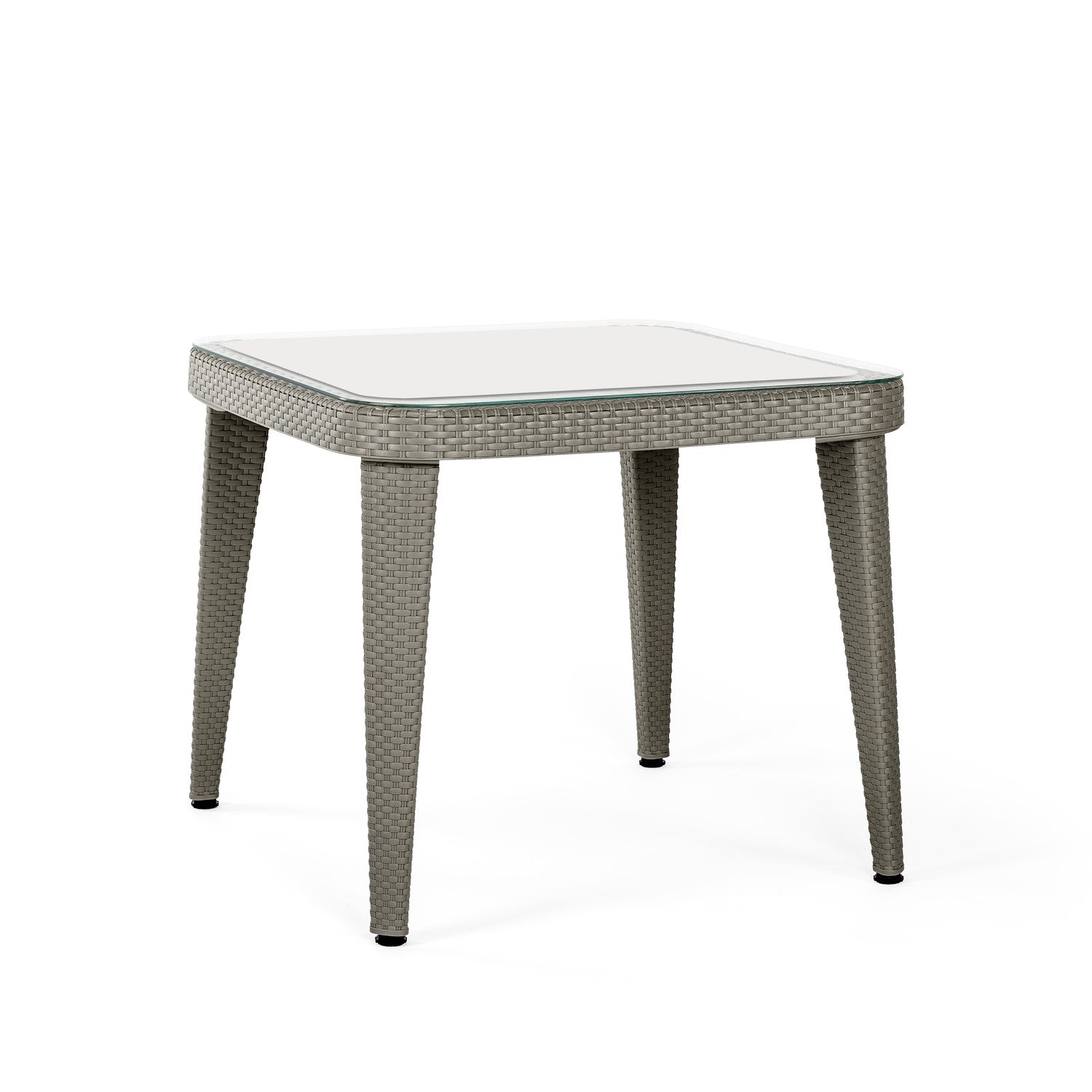 Tilia Osaka Rattan Bahçe, Balkon Masa Cam Tabla 90×90 cm-zoom-5