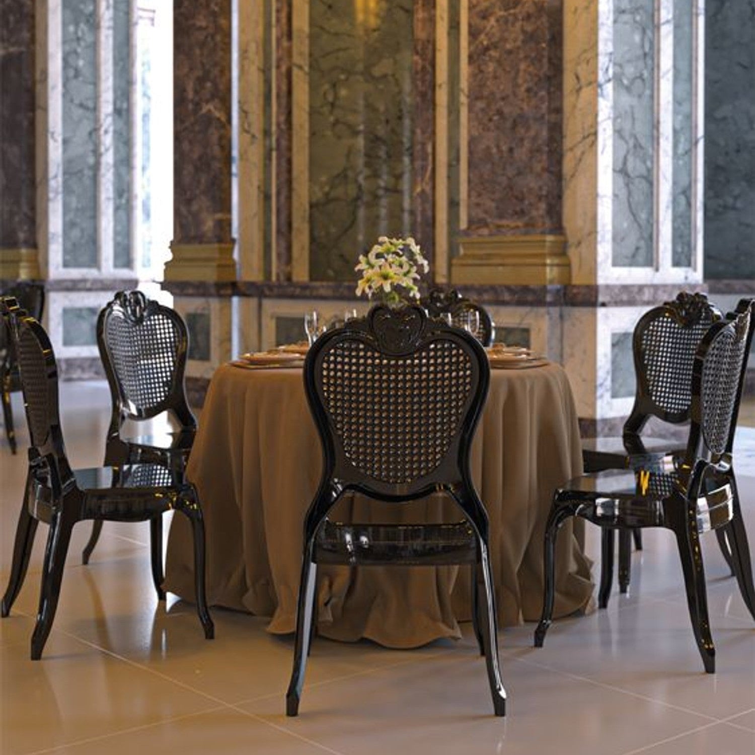 Tilia Pandora Polipropilen Bahçe, Balkon, Kafe, Restoran, Düğün, Organizasyon Sandalyesi-2
