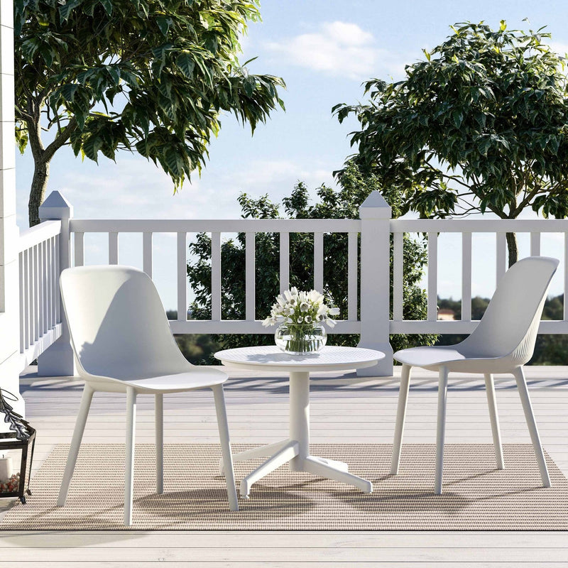 Tilia Shell-P Polipropilen Bahçe, Balkon, Kafe, Restoran Sandalyesi-zoom-