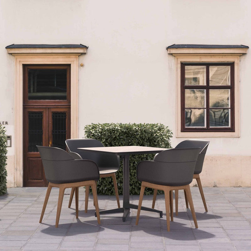 Tilia Shell-WP Polipropilen Kollu Bahçe, Balkon, Kafe, Restoran Sandalyesi-zoom-