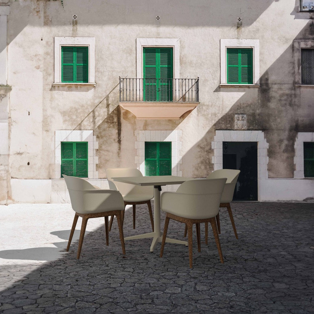 Tilia Shell-WP Polipropilen Kollu Bahçe, Balkon, Kafe, Restoran Sandalyesi-zoom-5