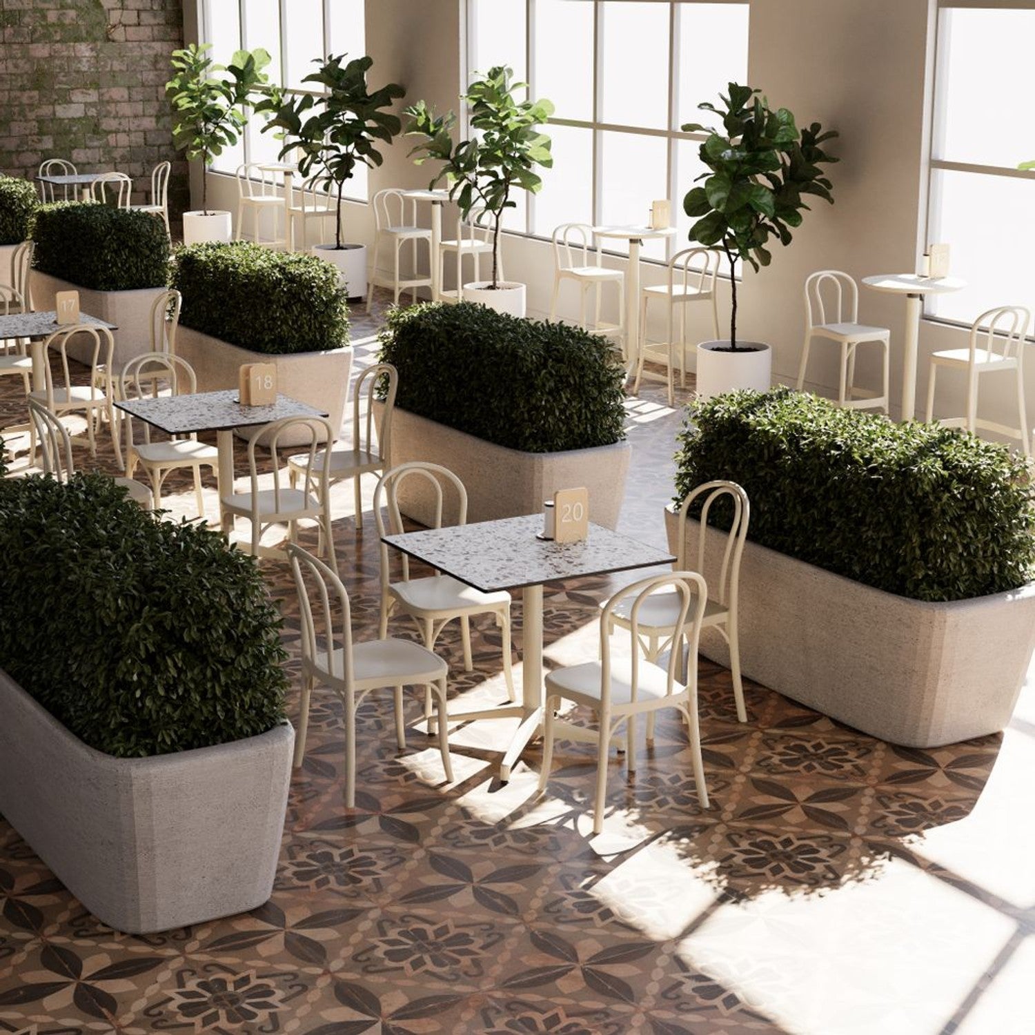 Tilia Sozo Polipropilen Bahçe, Balkon, Dış Mekan, Düğün, Organizasyon Sandalyesi-7